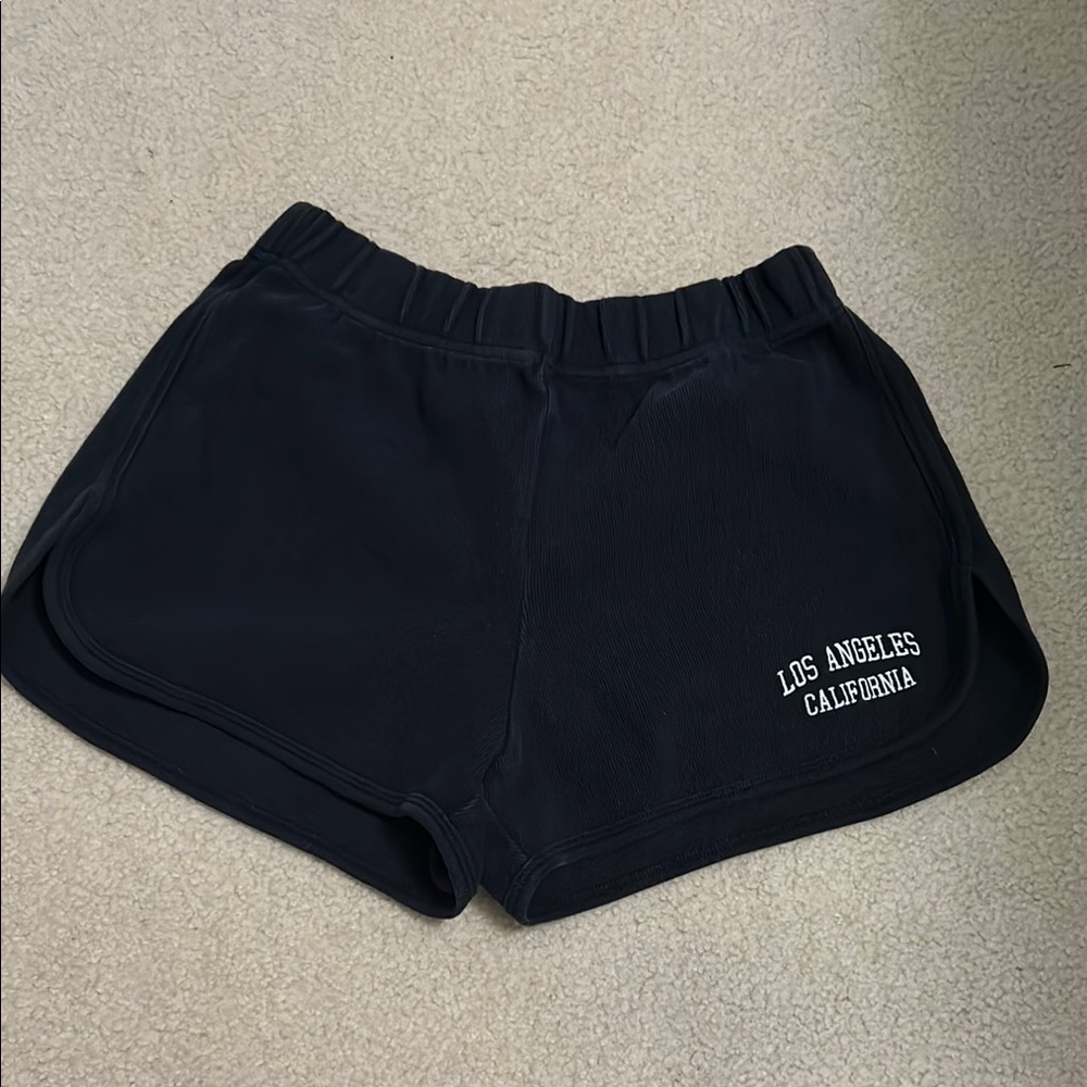 Brandy Melville Navy Los Angeles Shorts